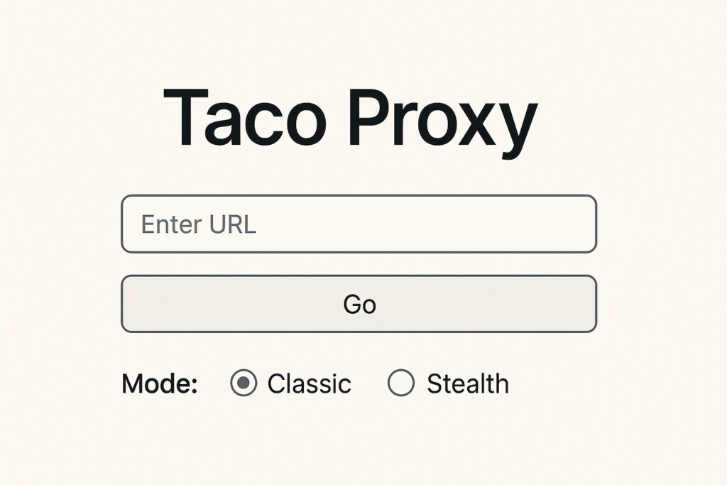 taco proxy