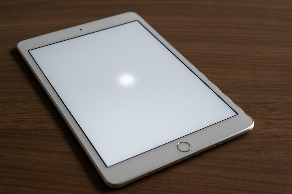 ipad air white spot